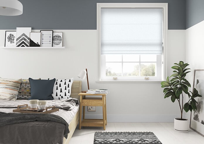 Tutti, Glacier - Twist&Fit Roman Blind - Image 5